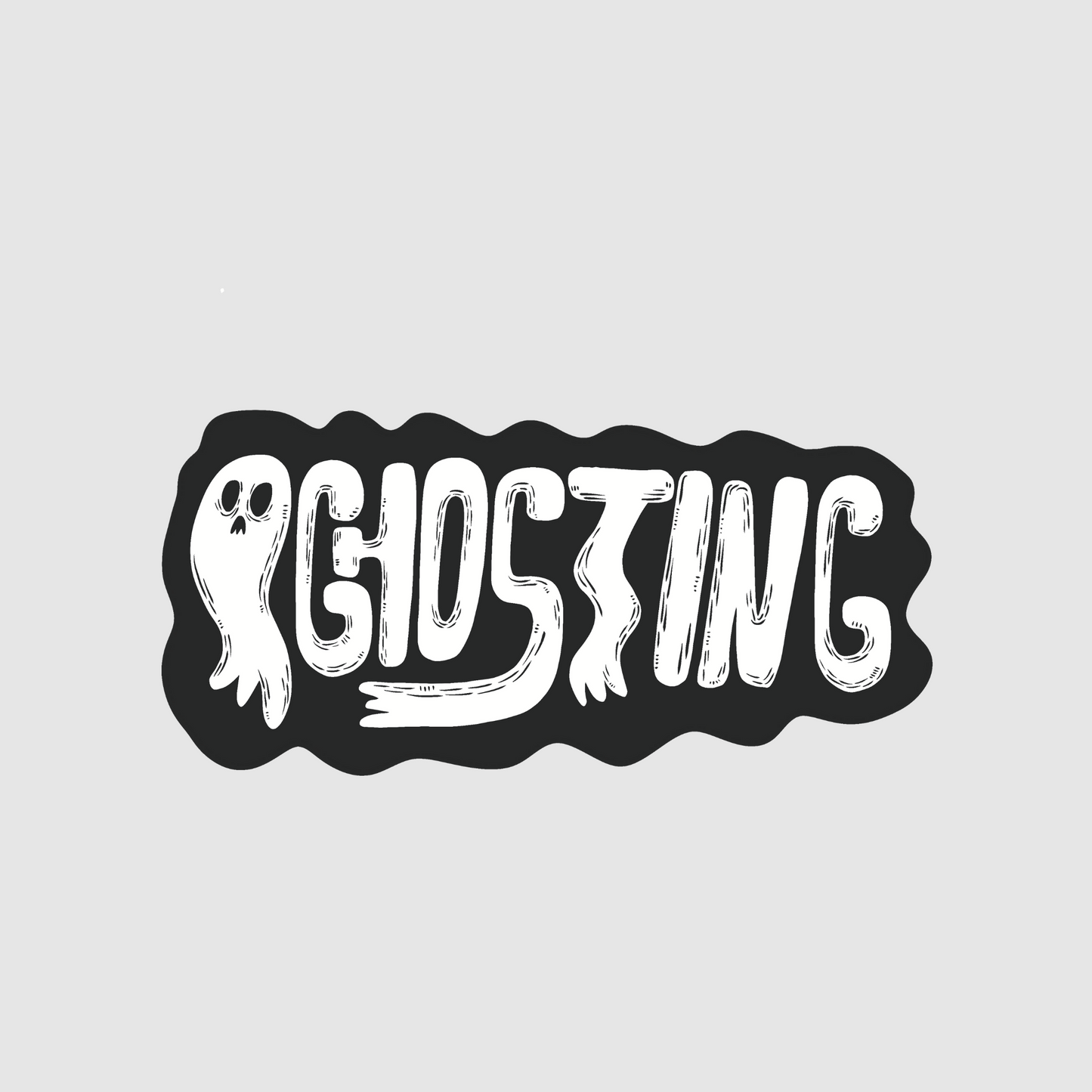 Ghost - ghosting sticker