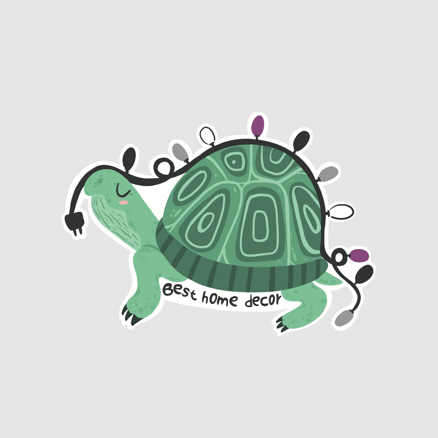 Turtle - best home decor sticker