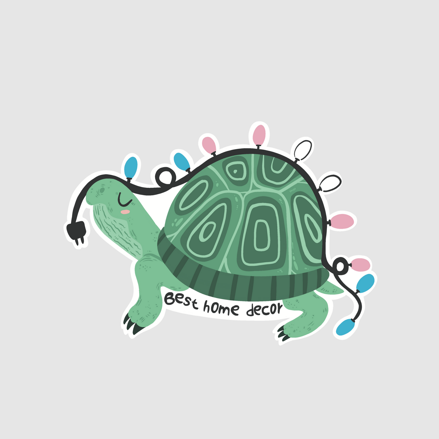 Turtle - best home decor sticker