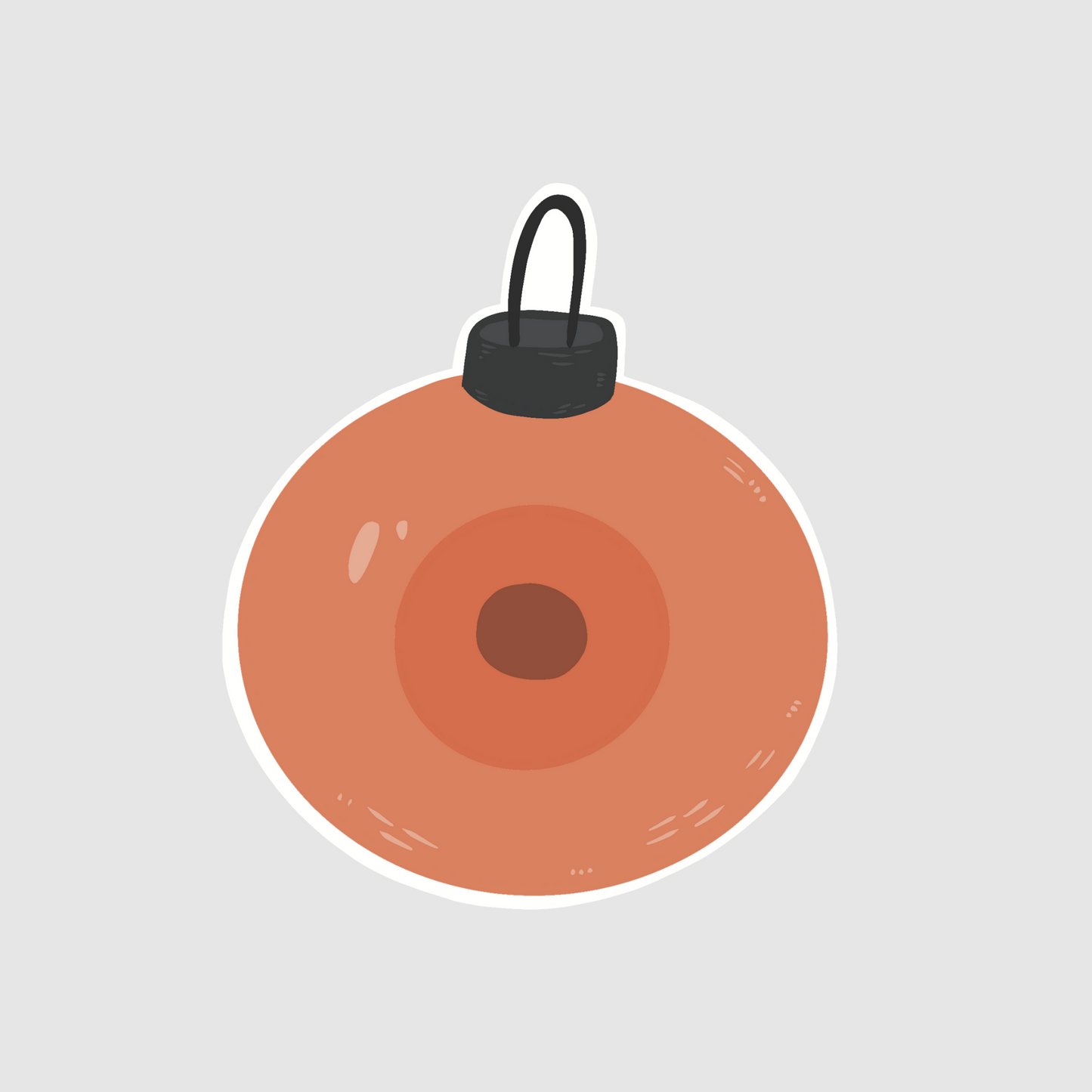 Boobies - christmas ornament sticker