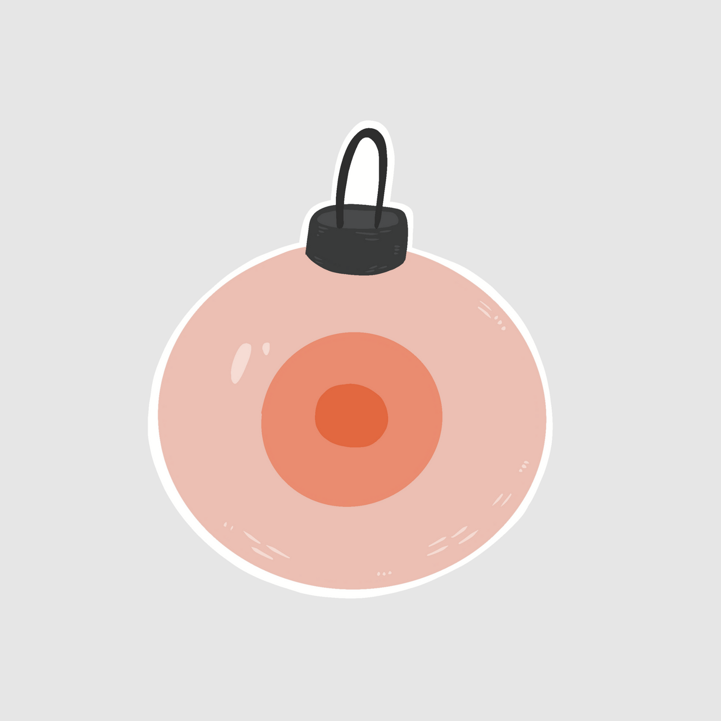 Boobies - christmas ornament sticker