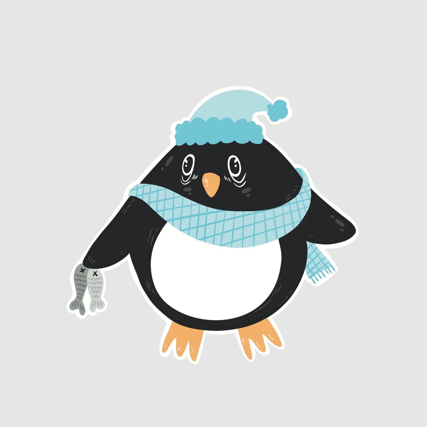 Pengu - cute n cold sticker