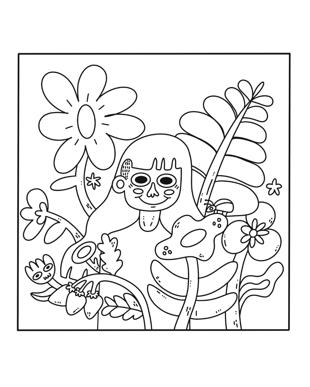 Comfy Moments Colouring Book