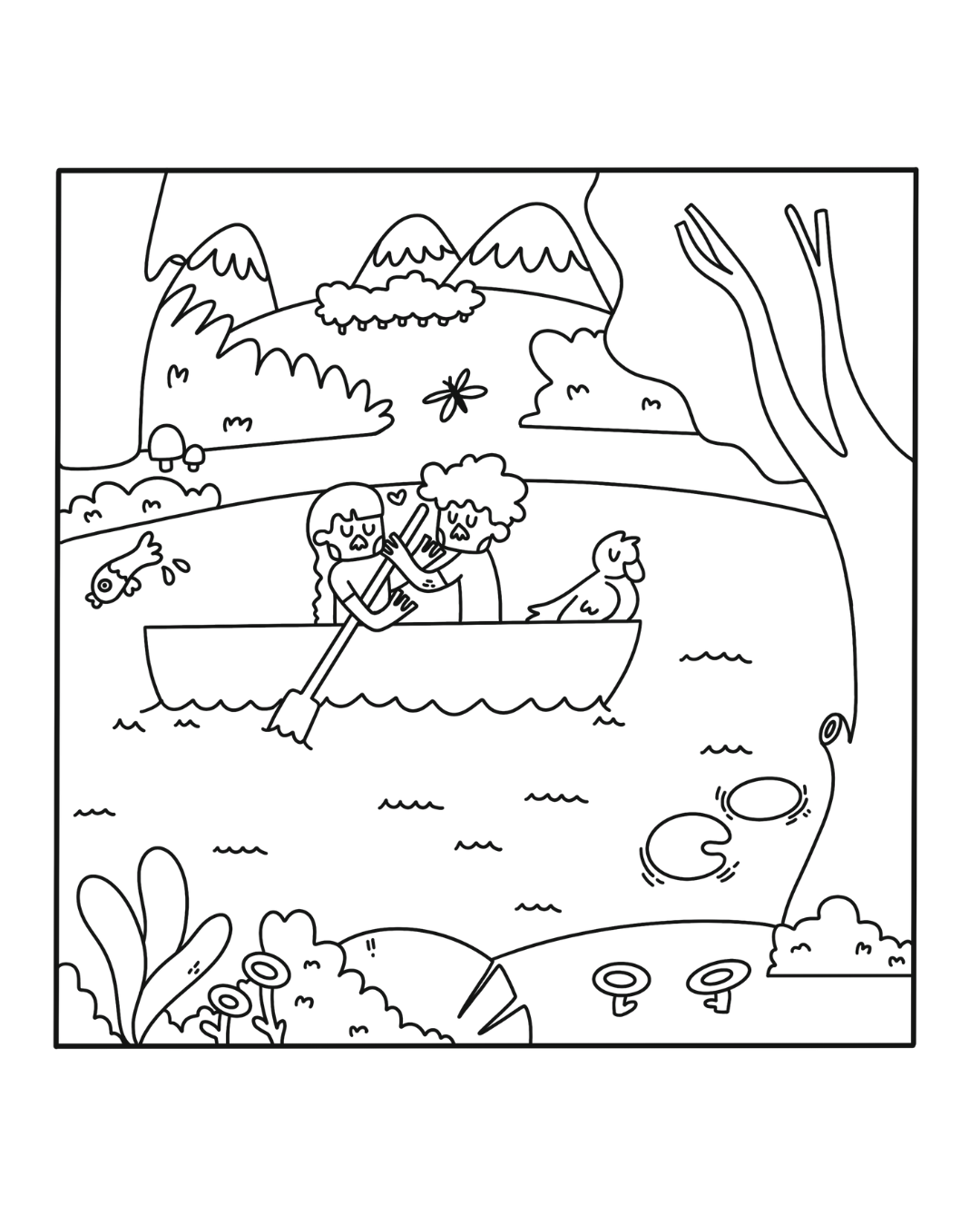 Mental Health Colouring Book