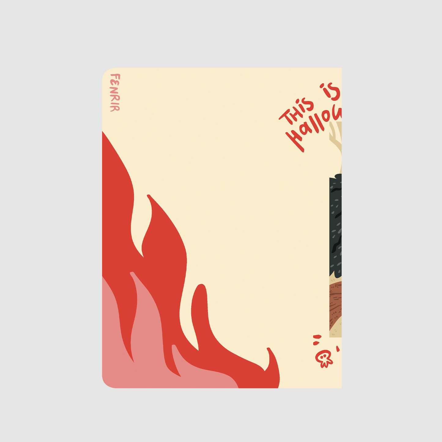 Fenrir Norse Wolf Mythology Notebook