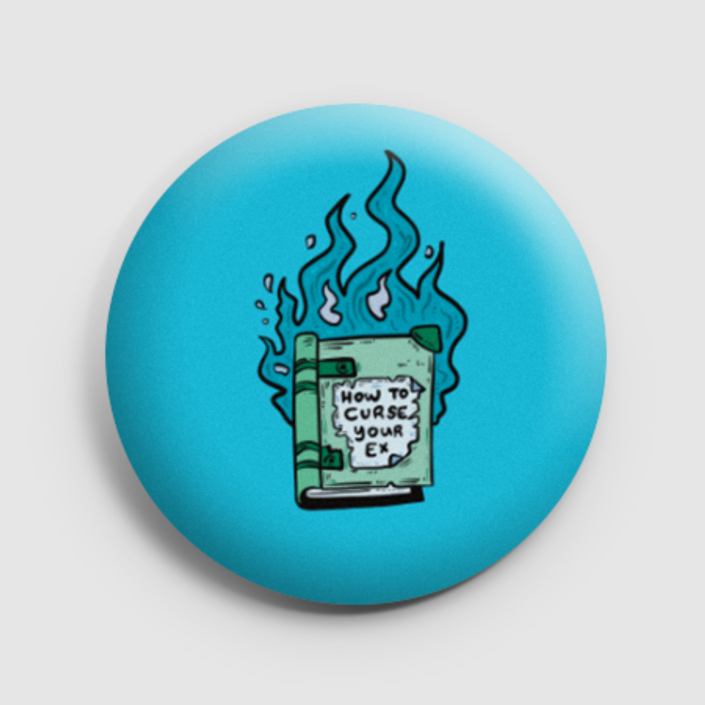 Magic book - how to curse your ex pin