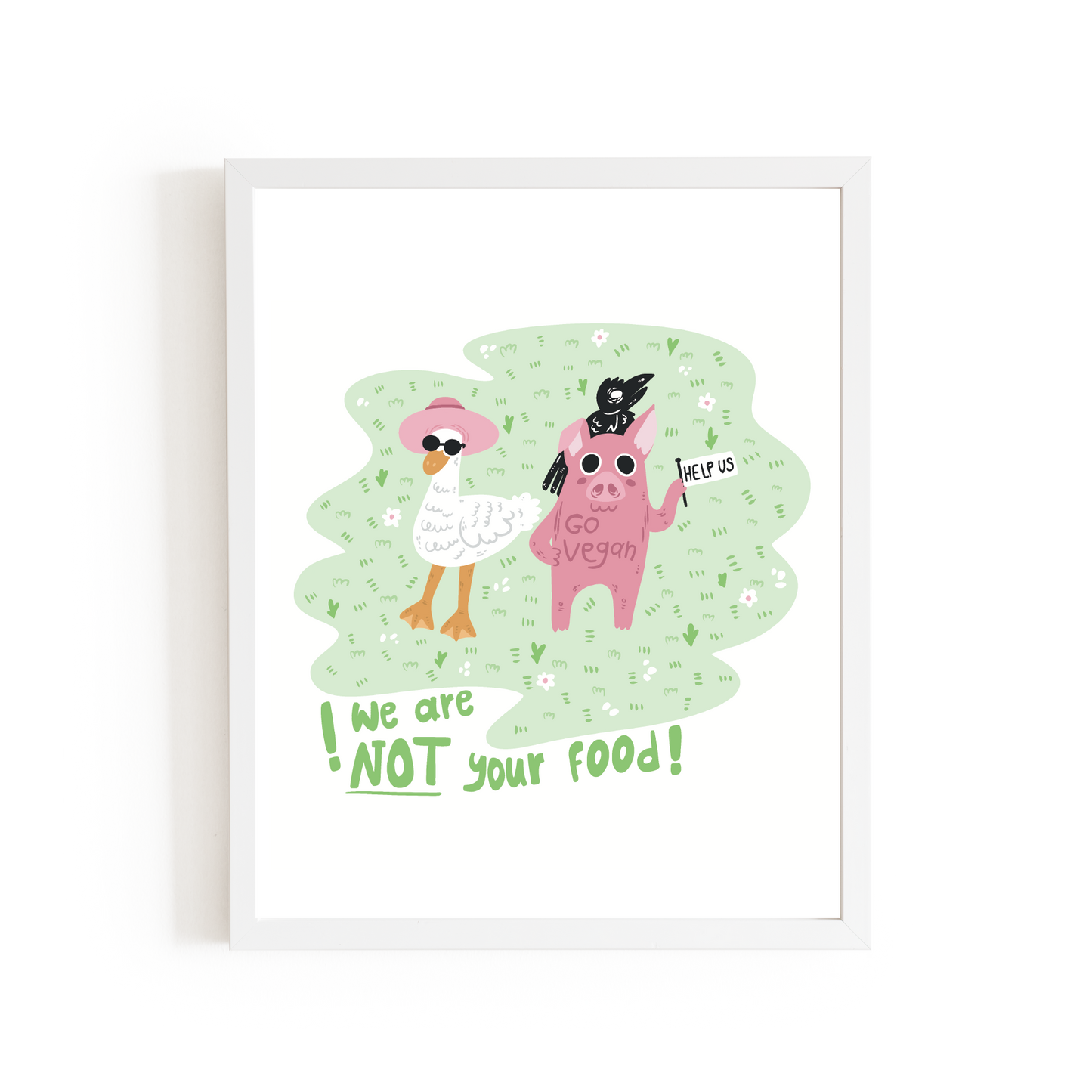 Vegan - we are not your food print