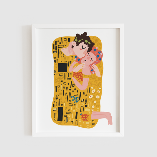 Klimt - the kiss print