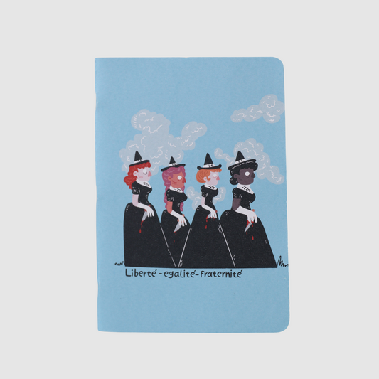 Suffragettes - liberté, egalité, fraternité notebook