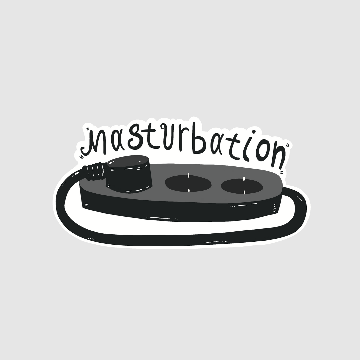 Power socket - funny and unique sticker