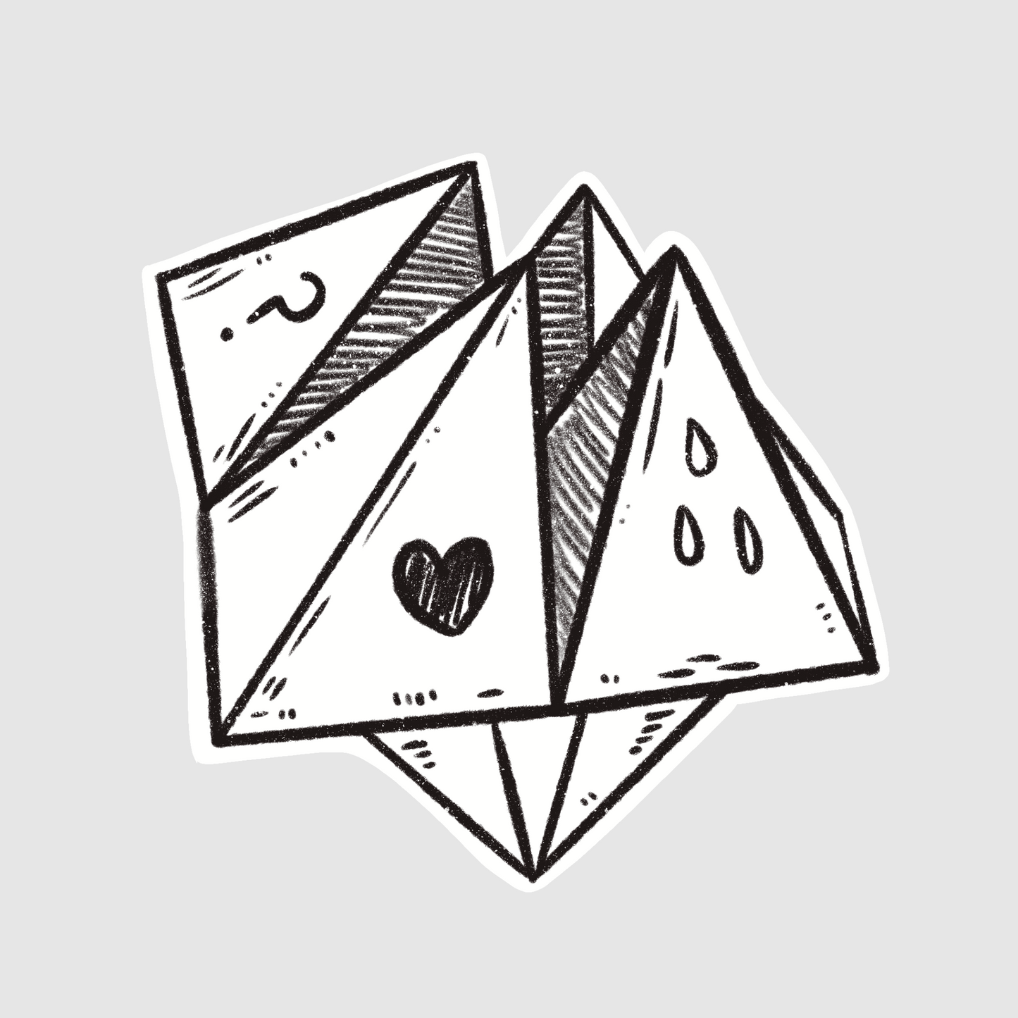 Love game - do you love me sticker