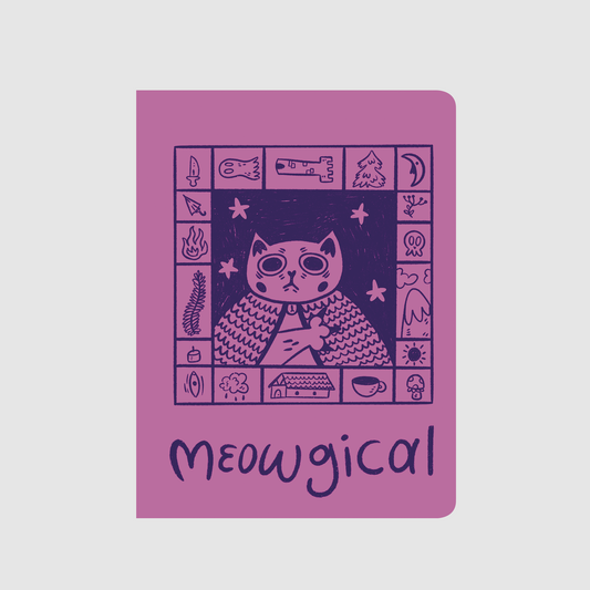 Meowgical Cat Magic Notebook