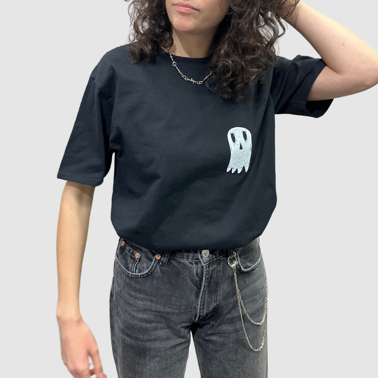 Ghosting Black T-Shirt