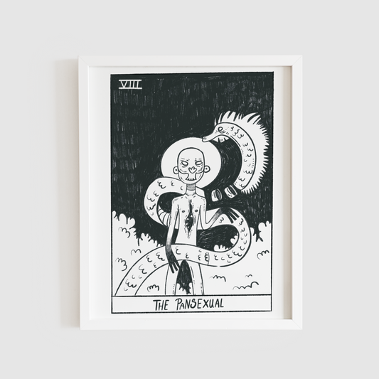 Tarot card - the pansexual print