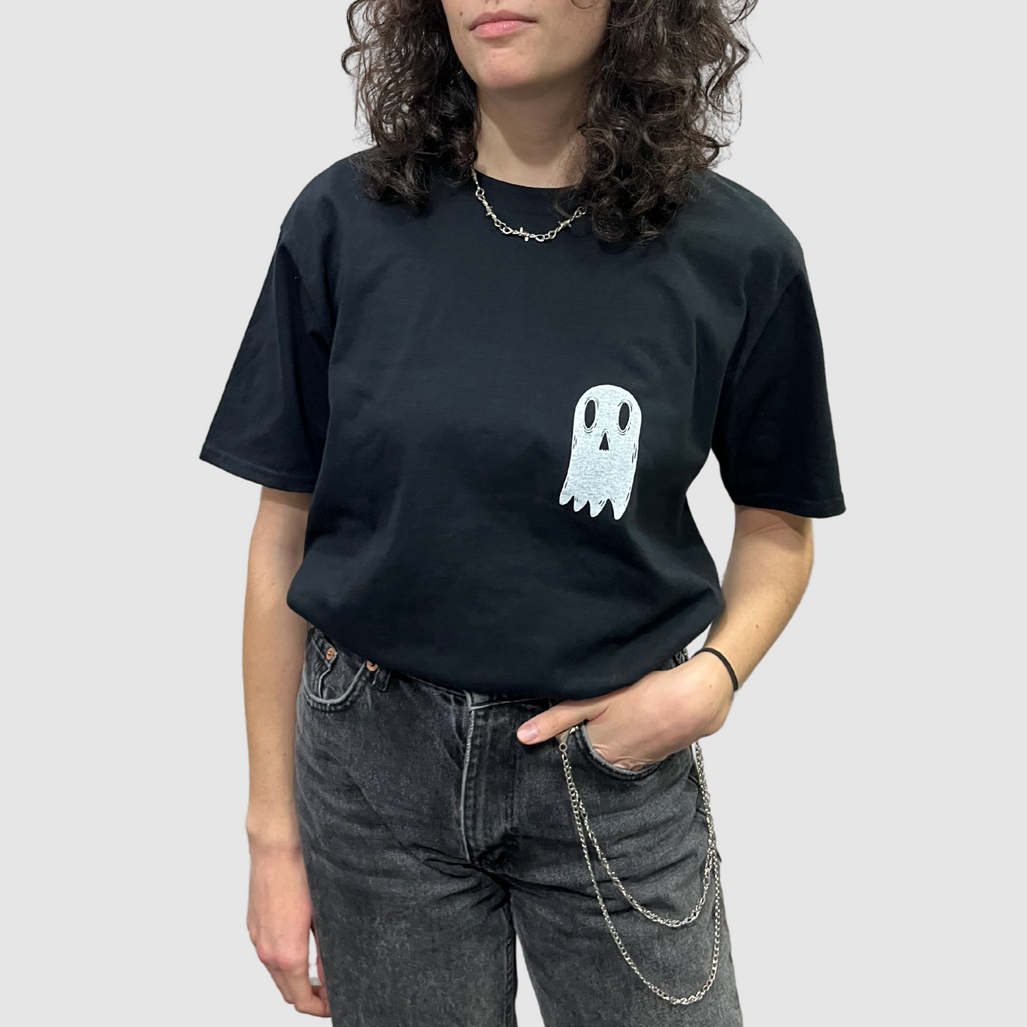 Ghosting Black T-Shirt