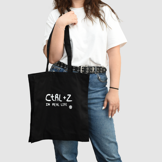 Keyboard - Ctrl Z in real life tote bag