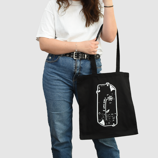 Loving flower - i love myself tote bag