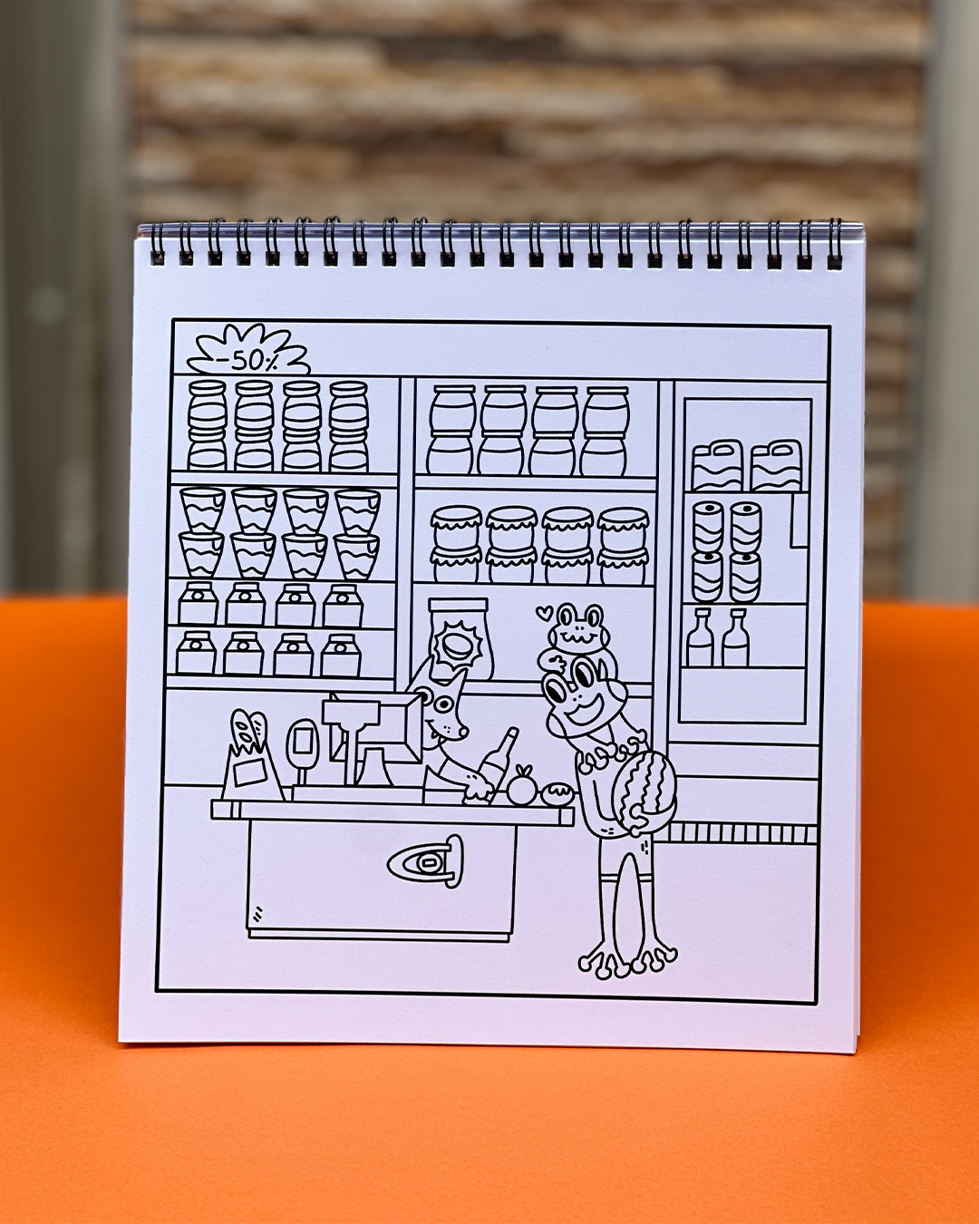 Comfy Moments Colouring Book