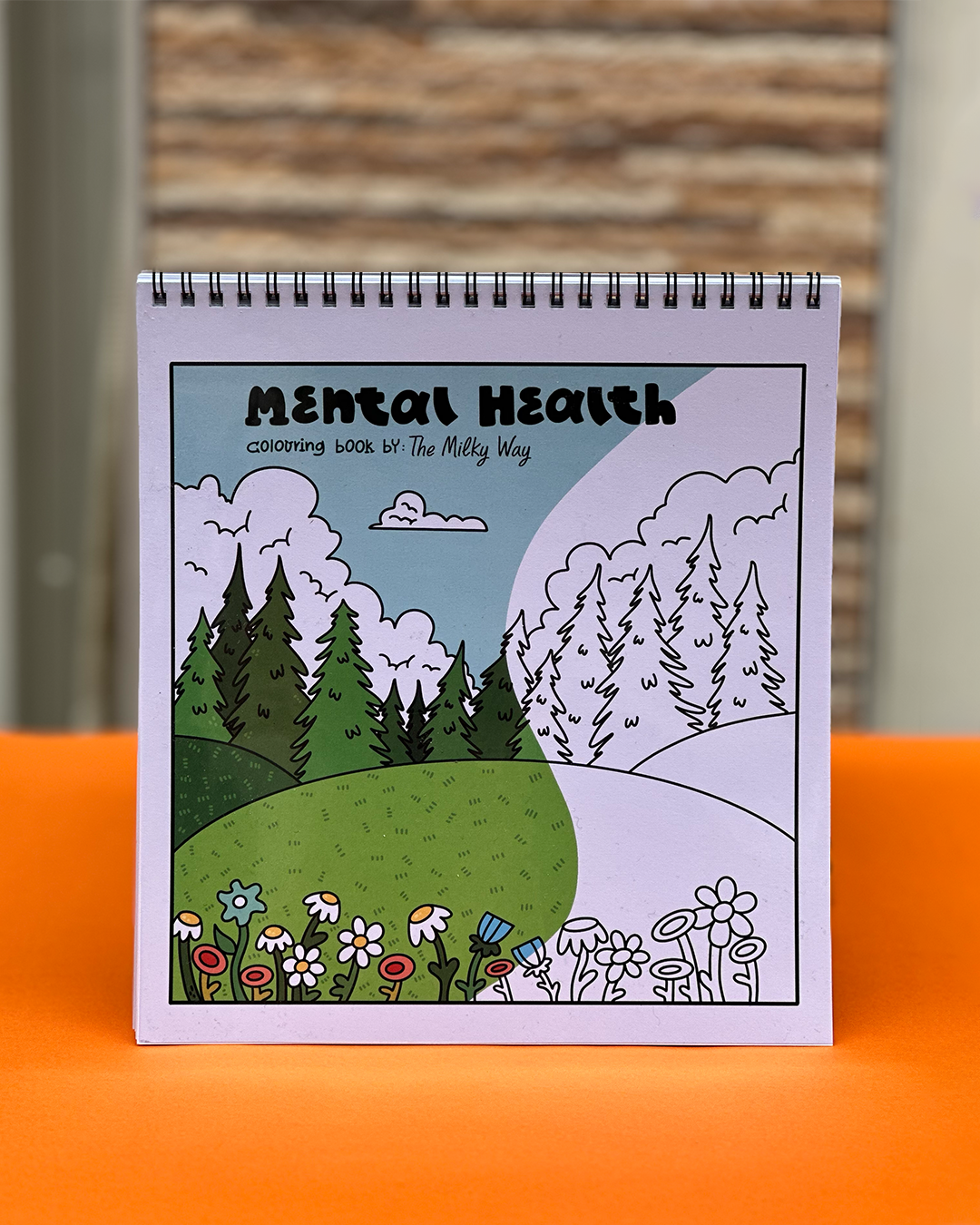 Mental Health Colouring Book