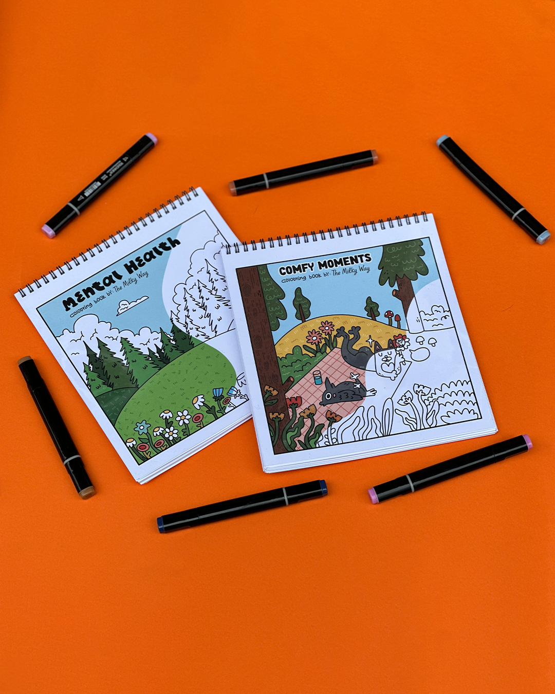 Mental Health Colouring Book